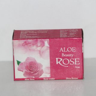aloe beauty rose soap