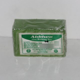 abbhee aloe vera bathing soap, bar
