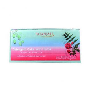 patanjali herbal detergent cake, soap popular