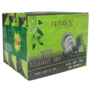 patanjali dishwash bar 3 pack