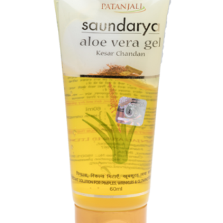 patanjali saundarya kesar chandan aloe vera gel
