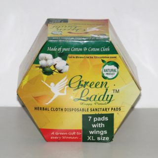 green lady sanitary napkins