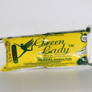 green lady sanitary napkins