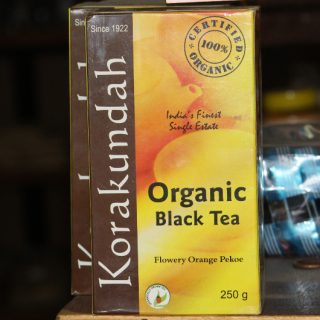 korakundah organic black tea