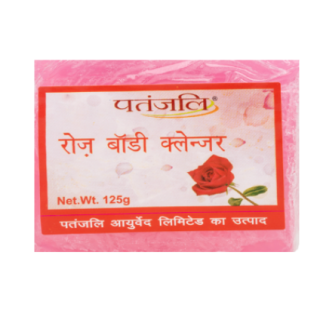 patanjali rose body cleanser, soap