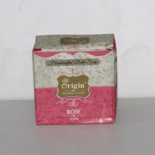 origin natural rose soap