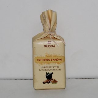 rudra natural handmade sothern sandal soap